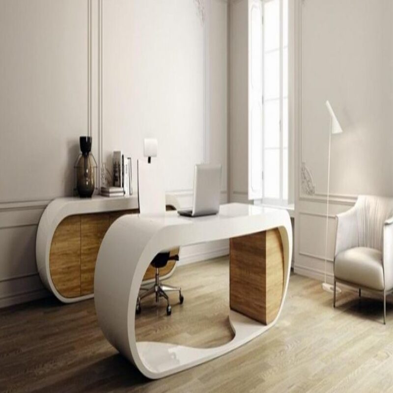 Office table 27 in PU finish